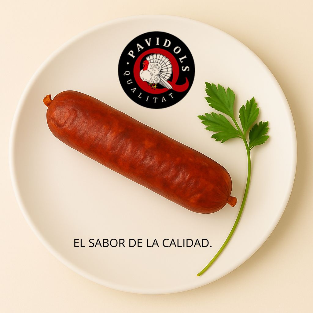 Chorizo de pavo rojo Pavidols