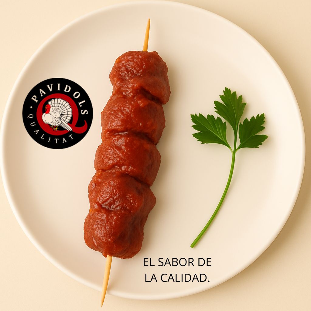 Pincho moruno de pavo